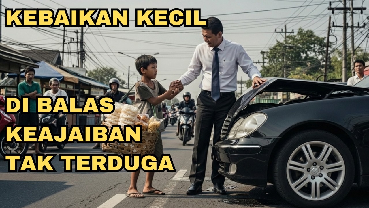 Rumah Tangga Bocah Yatim Penjual Kerupuk, Menolong Miliarder Kecelakaan yang Mengubah Takdir Hidupku