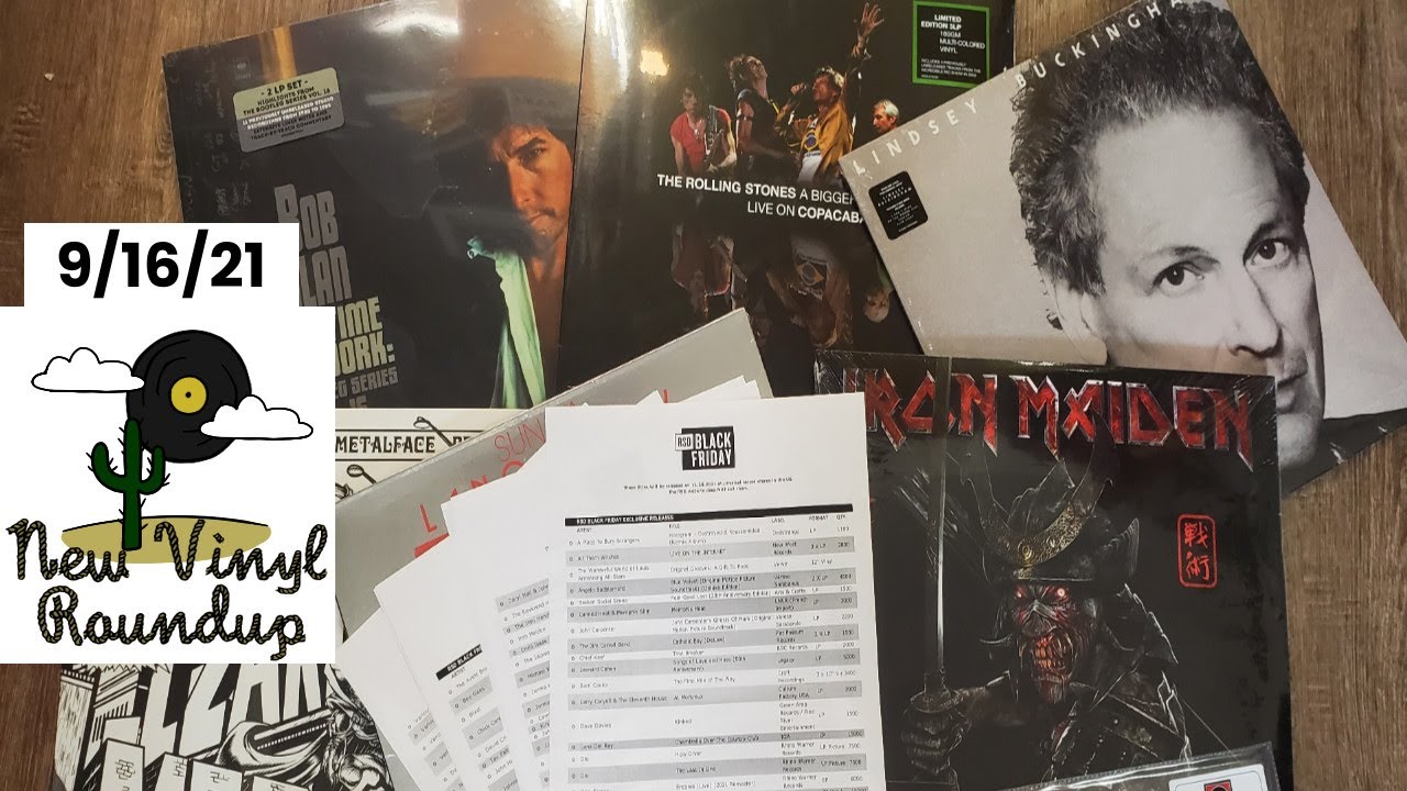 RSD Black Friday 2021 List 1st impression + New Vinyl Roundup  9/16/21 Iron Maiden, Charlie Brown