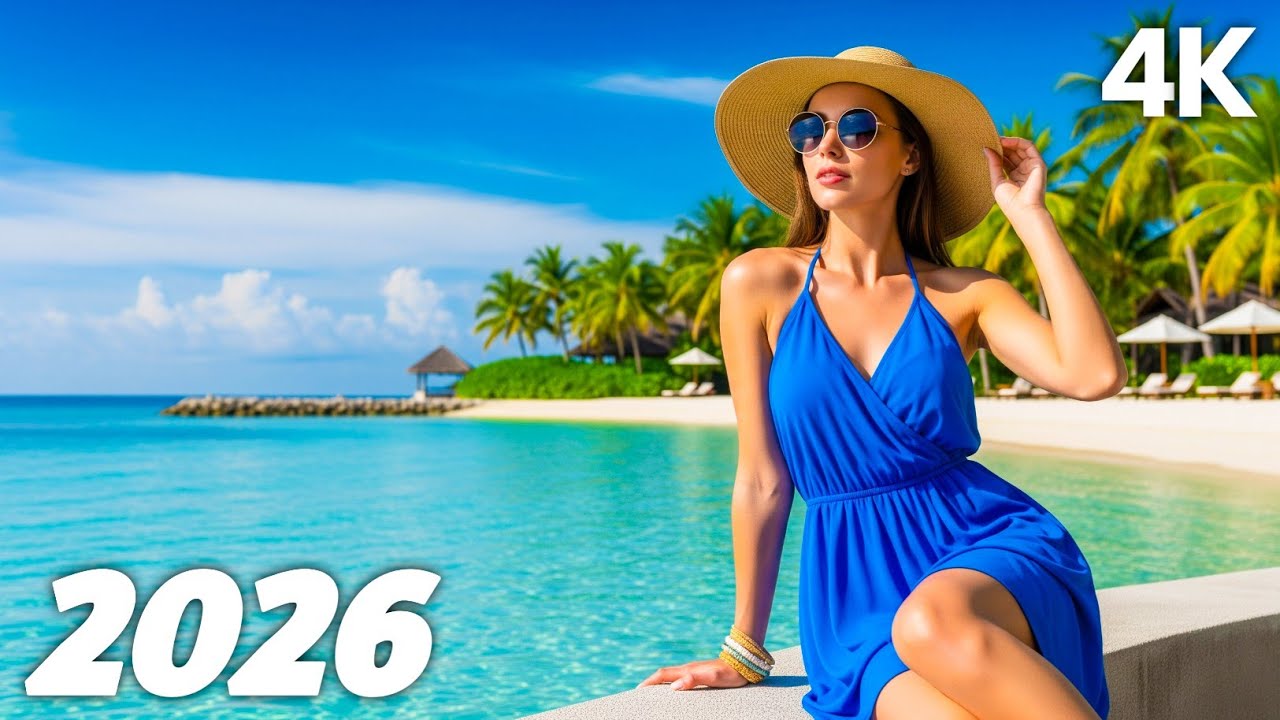 Deep House 2026 🌊 Relaxing Tropical Summe Mix 4K UHD | Deep Club