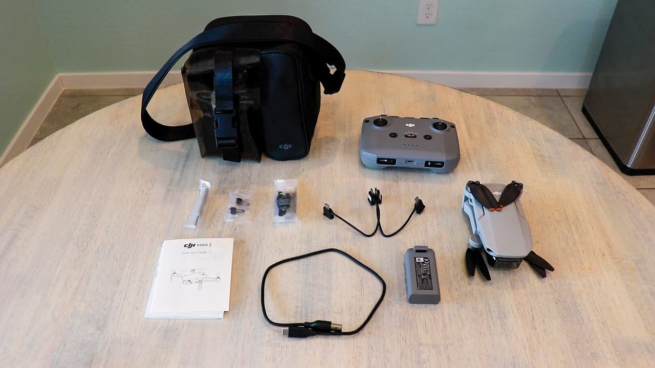 DJI Mini 2 Aerial Camera Bundle Unboxing and Review