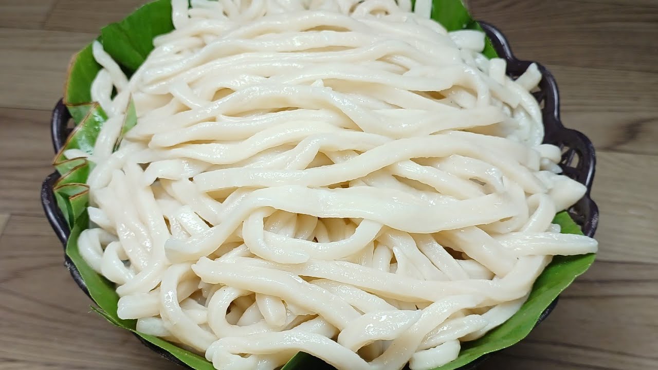 SỢI BÁNH CANH BỘT MÌ cách làm sợi bánh canh bột mì mềm dai ngon sợi bánh canh bột sắt