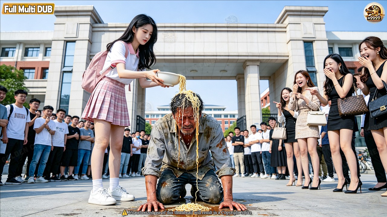 Poor Father Kneels To Beg Daughter Return Money To Save Wife, But His Own Daughter Slaps Him