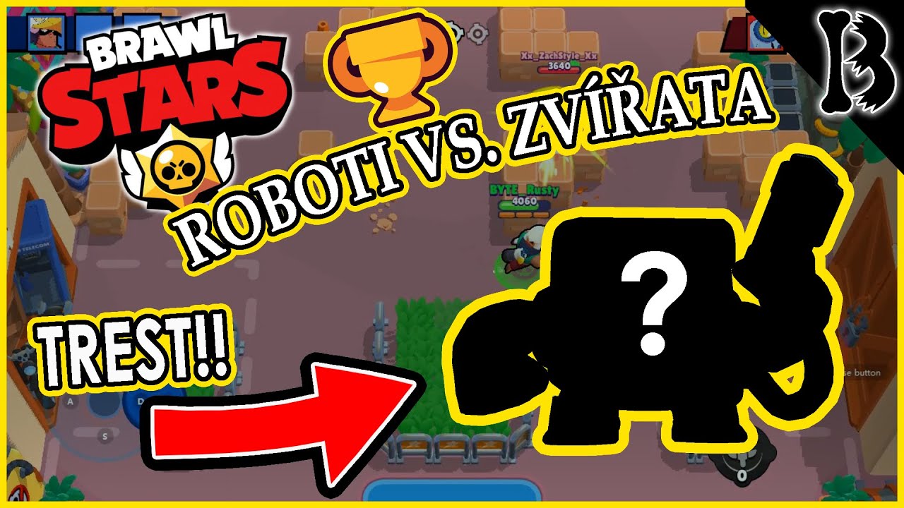 ROBOTI VS. ZV&Iacute;ŘATA | Brawl Stars Cz/Sk