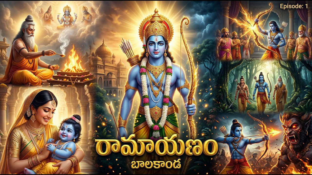 From the birth of Shri Ram to Sita's Swayamvaram&hellip; Complete Story | Ramayana Episode - 1| Ramayana...