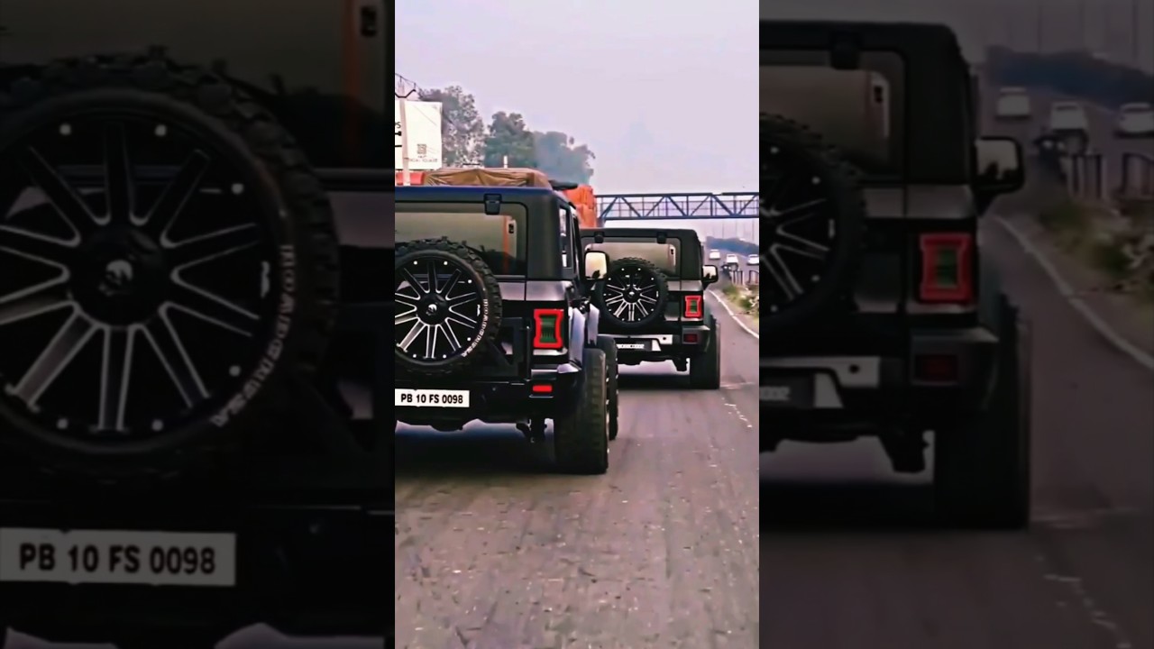 Wakhra Swag (Slow+Reverb) Modified Thar🥵status #trending #status #modifiedthar