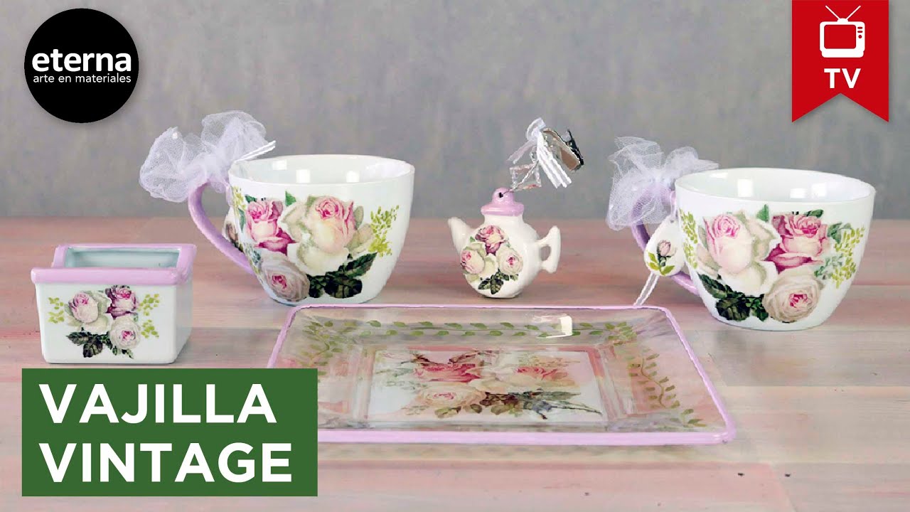Utilitario · Vajilla vintage