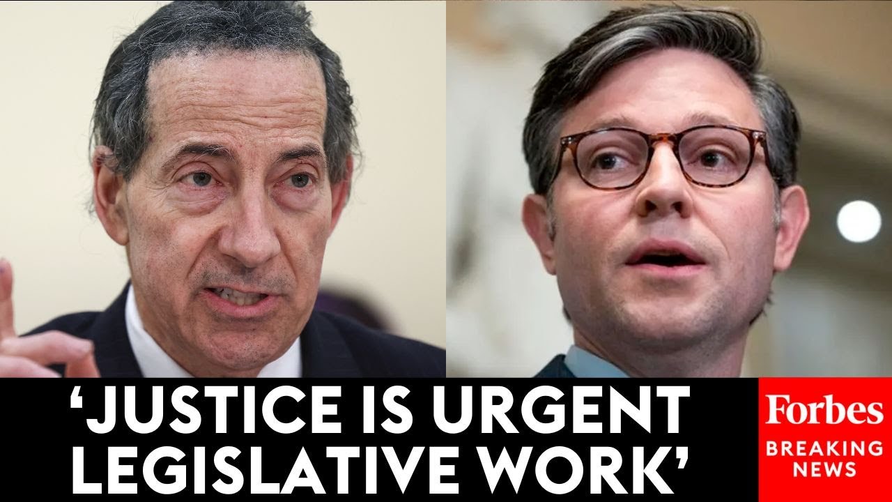 BREAKING: Jamie Raskin Delivers Blistering Response To Speaker Johnson's Speech On The Epstein Files