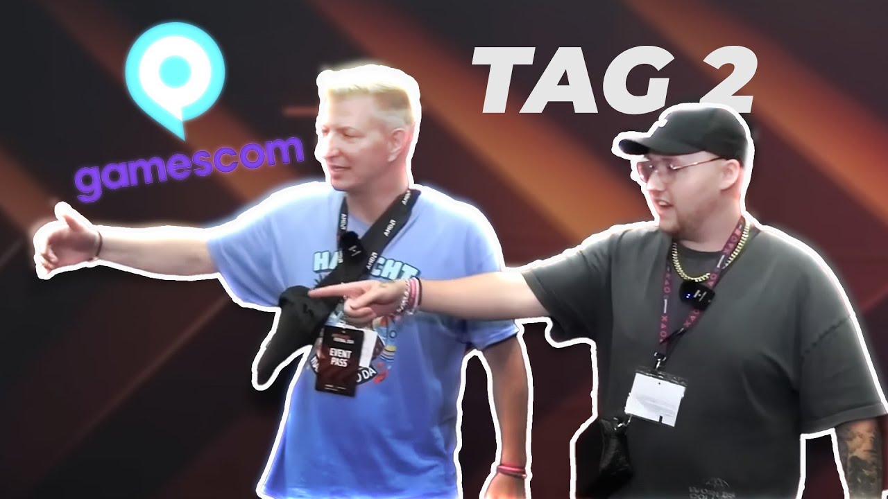Tag 2 auf der Gamescom (Meet and Greet Stream) | UNCUT mit @maximalschradin
