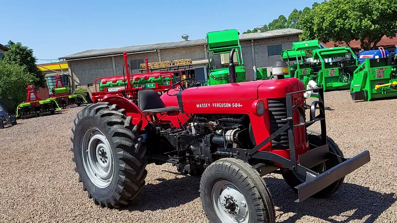 Trator Massey Ferguson 50x 1973 -  ROHR MÁQUINAS