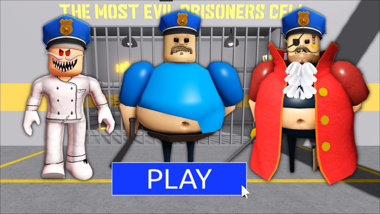 All Morphs Unlocked - BARRY PRISON RUN! Roblox Prison