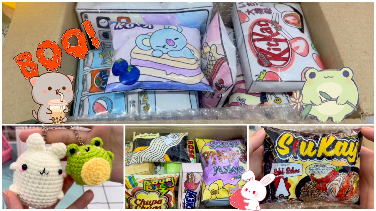 Gói những mẫu squishy giấy mới của shop mình cho khách 💅💅 - Packing paper squishy orders