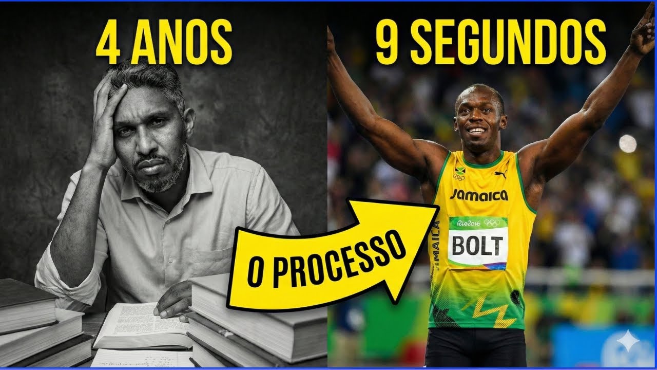 Quanto tempo leva para passar? A lição de 9 segundos do Bolt.