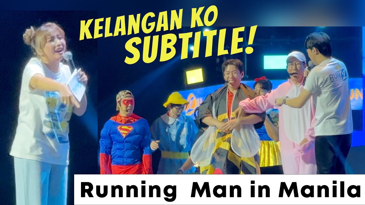 Kulitan with the Cast of Running Man! | BTS & Backstage of Run 2 U Fan Meeting in Manila 2024