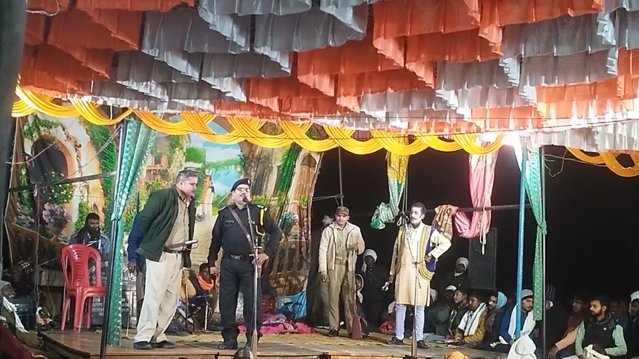 Lahu ke do rang senapati raja ka yudh Mohammad idresh ki nautanki bahatnosha raibareli 