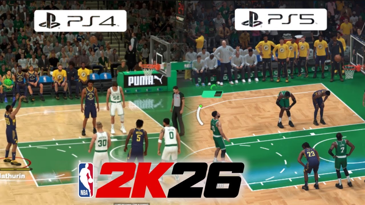 NBA 2K26 PS4 vs PS5
