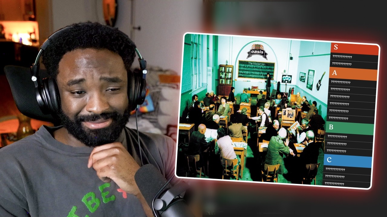 Sageistyping Reacts and Ranks EVERY song on The Master Plan - Oasis (first time listening)