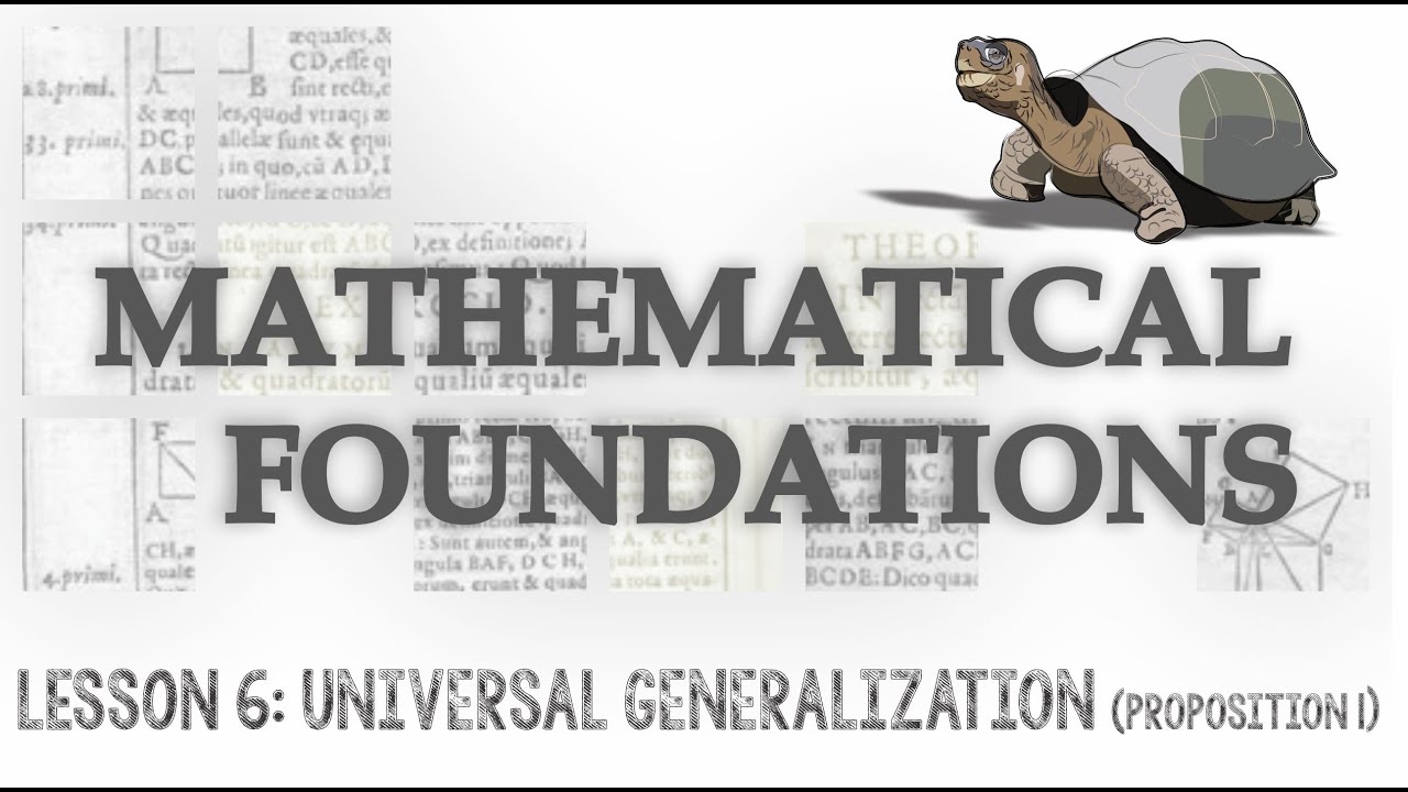 Universal Generalization (Proposition 1)