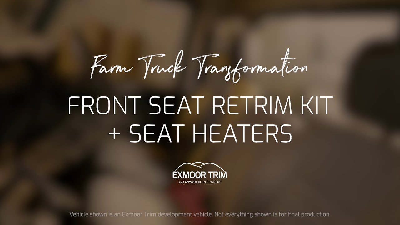 Can we save this Farm Trucks Seats!? - Full DIY Land Rover Defender Seat Retrim by Exmoor Trim