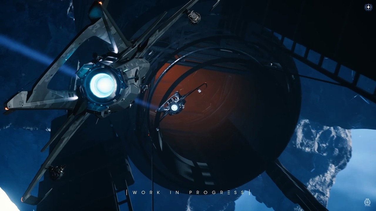 Тактический забег по траншее в Star Citizen