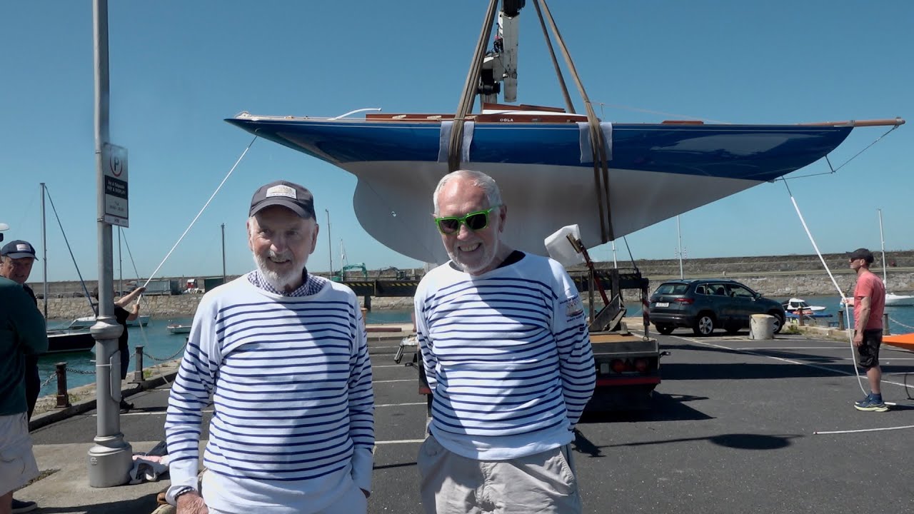 Dublin Bay 21 footer Innisfallen moved to Kilrush Co Clare while Oola is returned to Dun Laoghaire