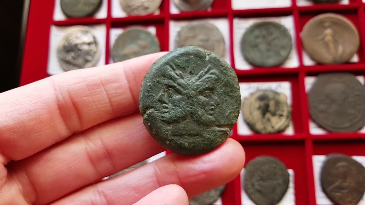 NUMISCANAL: Coleccionar monedas antiguas. Dracmas de bronce y tetradracmas de plata.