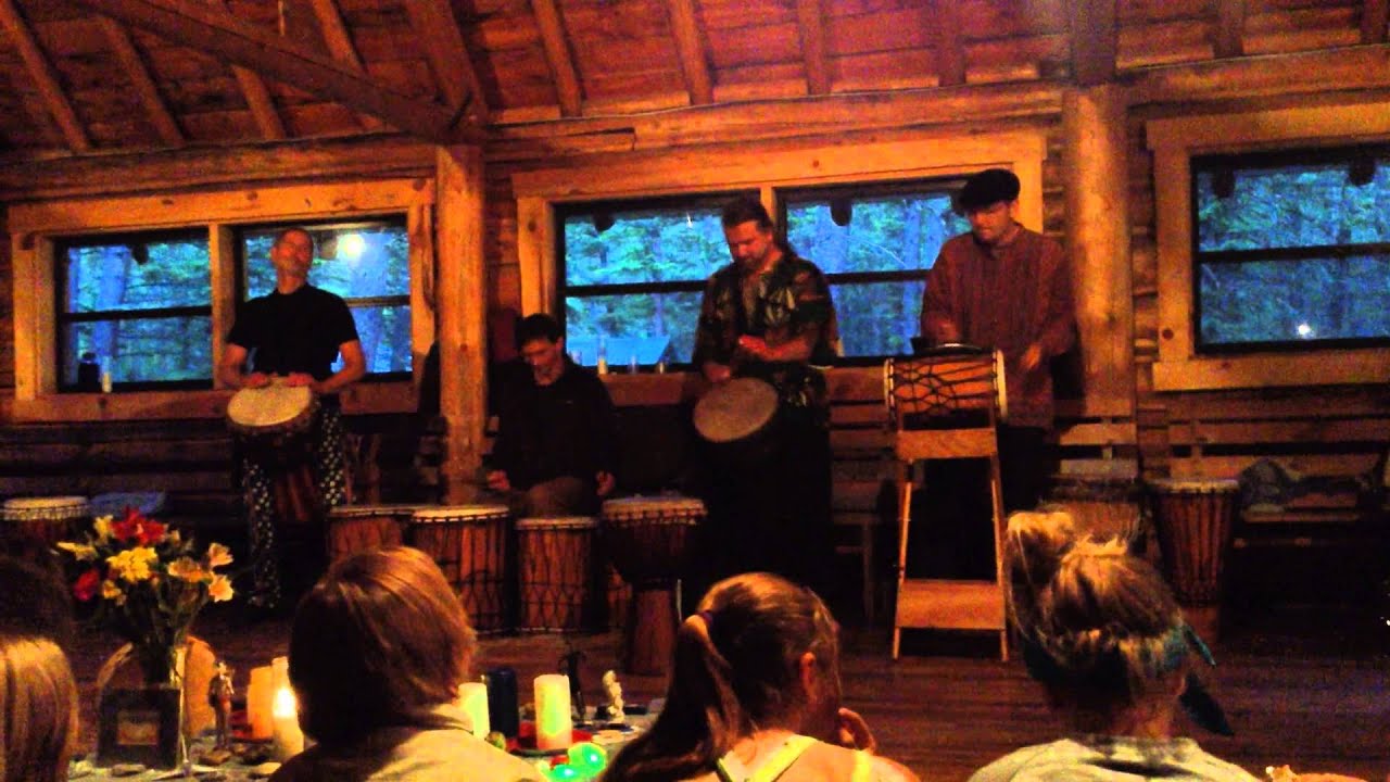 Drum Brothers play Denadon at the Boulder River Rhythm Retreat