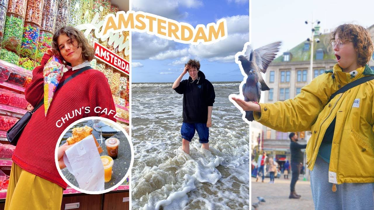 we spent 3 days in amsterdam 🍰 Chun's Café & Bookshops 📚 Travel Vlog