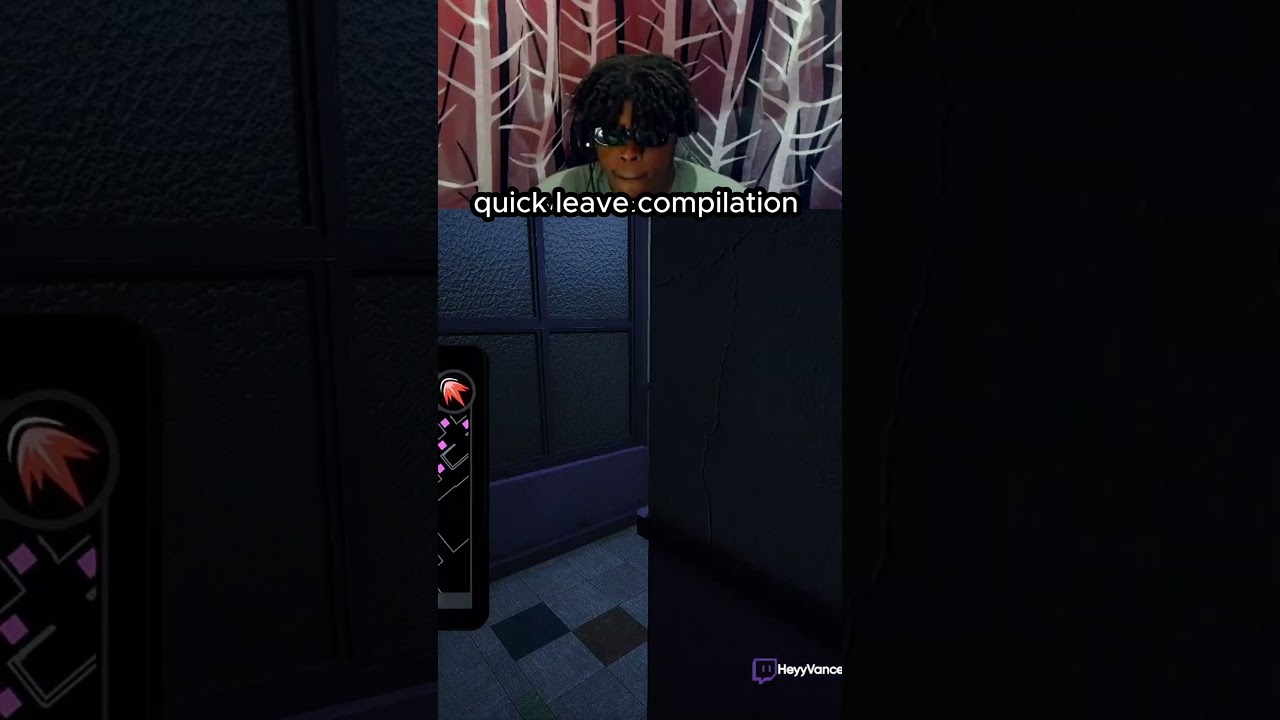 quick leave compilation 😂 (Twitch/YT: HeyyVance) #forkroad #themortuaryassistant #horrorgaming