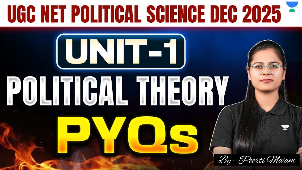 🔥 Тест PYQs 🔥 | Модуль 1: Политическая теория | UGC NET, политология, декабрь 2025 г. | Автор: Пу...
