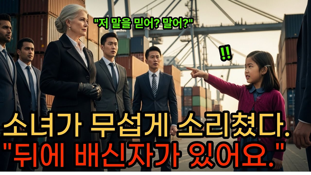 꿈에서 본 걸 말한 아이, 재단CEO를 향해 소리쳤다. “아줌마, 뒤에 배신자가 있어요
