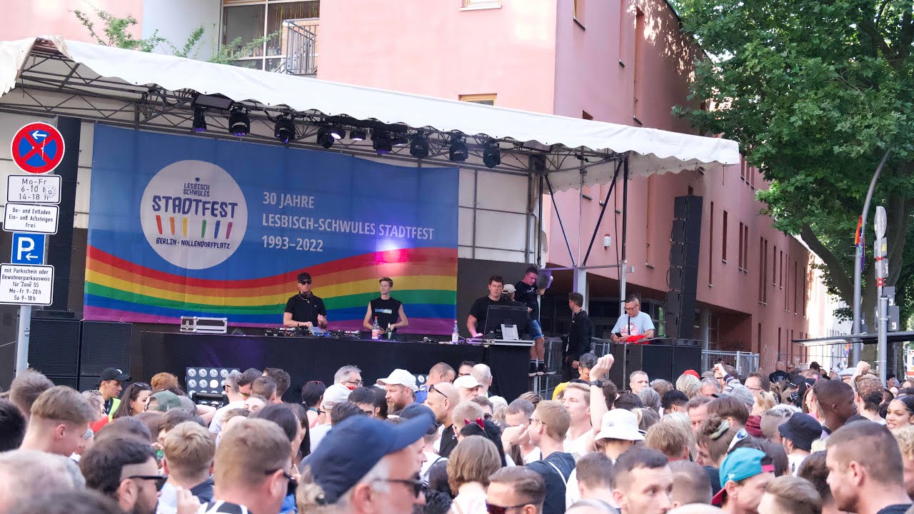 Live on the Gay and Lesbian City Festival Berlin 16.07.2022.