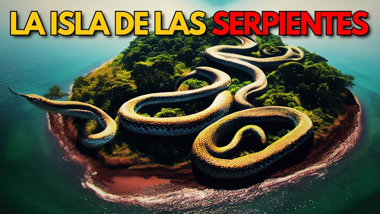 🌏⚠🚫 LA ISLA MÁS PELIGROSA DEL MUNDO: LA ISLA DE LAS SERPIENTES 👀