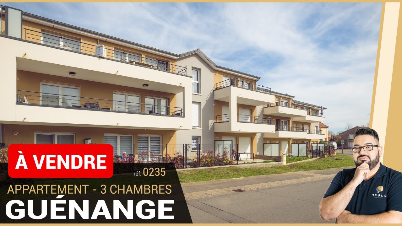 Appartement 3 chambres à Guénange (France) 💛🌞🦅