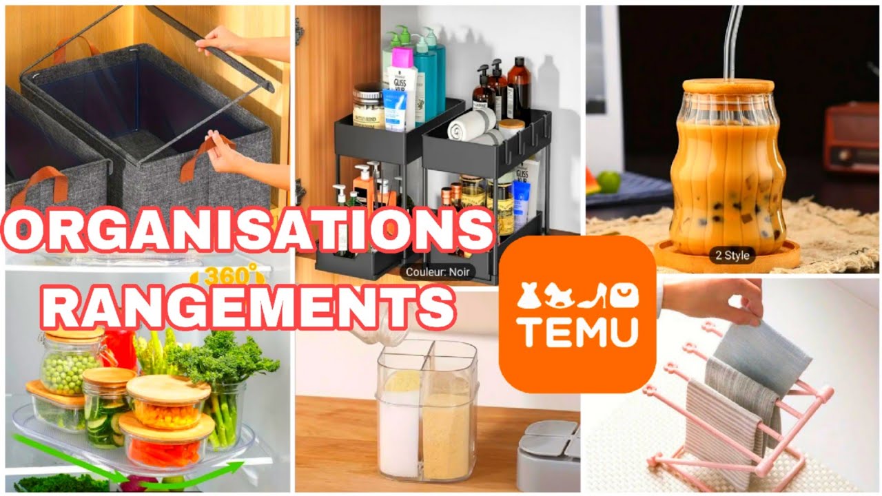 🌺|| HAUL SPECIAL ORGANISATIONS/RANGEMENTS 🥰 HAUL TEMU #temu #haul
