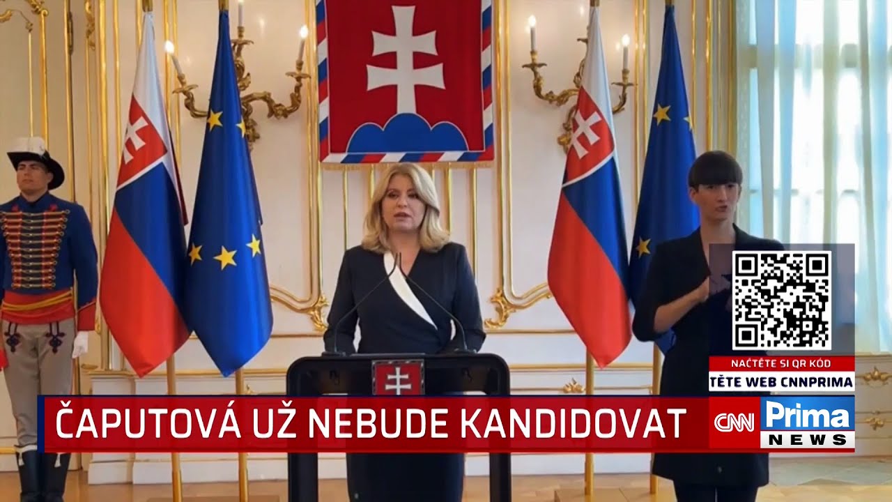 Čaputov&aacute; už nebude znovu kandidovat na prezidentku. Neměla bych na to dost sil, řekla