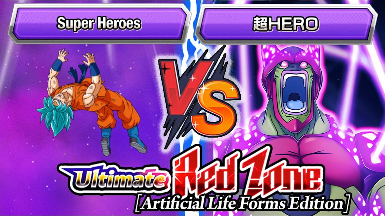 Teq Ssbkk Goku VS CELL MAX RED ZONE! Dragon Ball Z Dokkan Battle