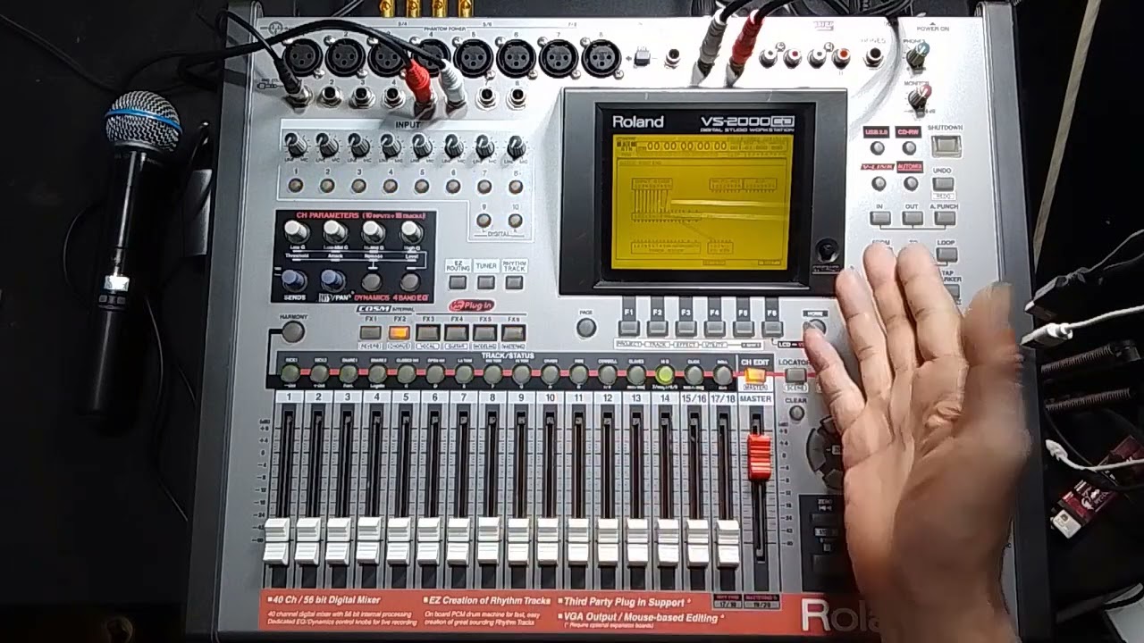 Clip 4 giới thiệu Roland VS 2000CD setup nhanh DT(Zalo):0981477874