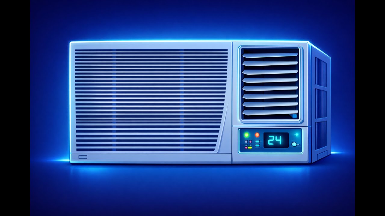 AC Noise for Deep Sleep | Real Air Conditioner Sound