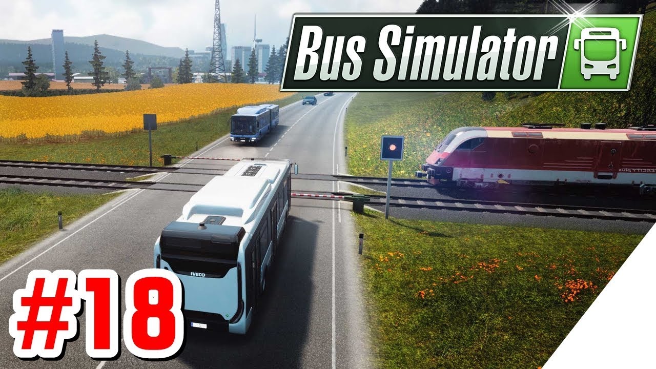 BUS SIMULATOR [PS4][German] Let's Play #18 Hauptbahnhof ! (Neues Gebiet)