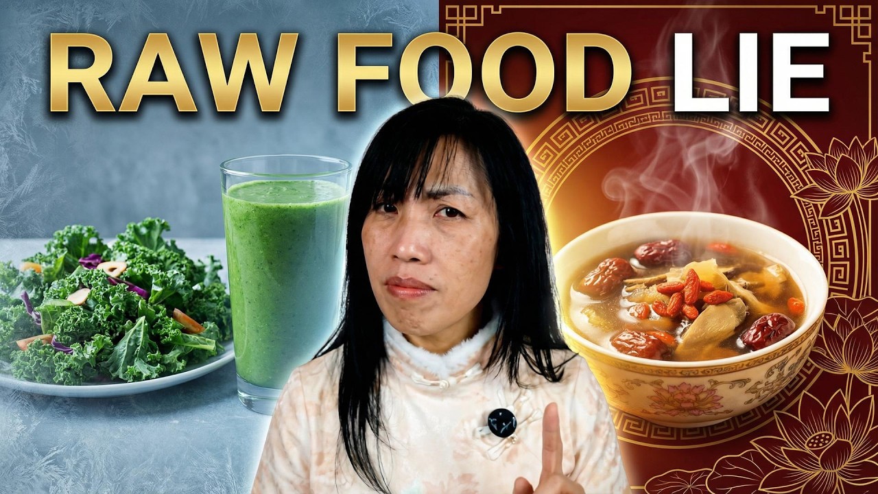 Why Raw Food Can Make You Tired and Bloated (TCM Basic Concepts)