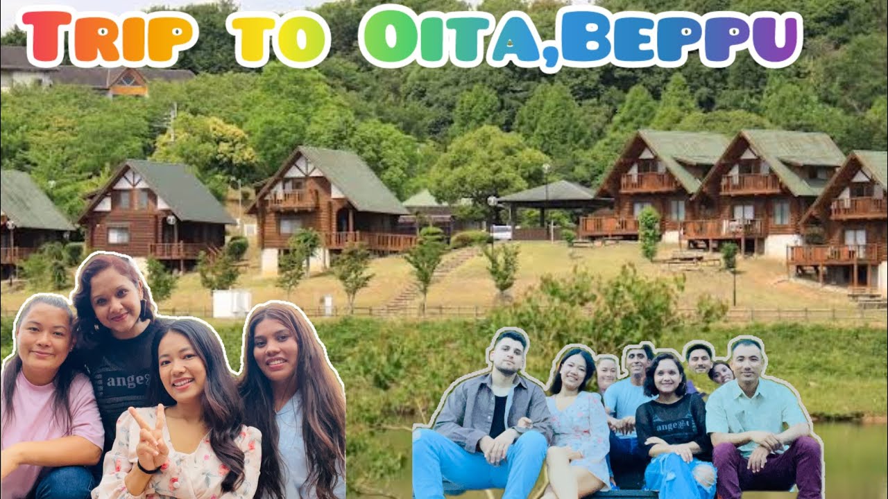 Trip to Oita | Day1 | BBQ | Homestay with friends 🤟🤟