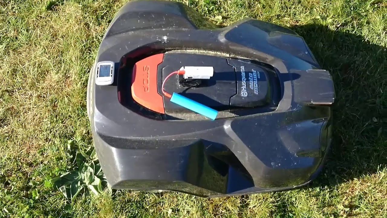 Husqvarna Automower® - Test av GPS-funktionen på 430/450X