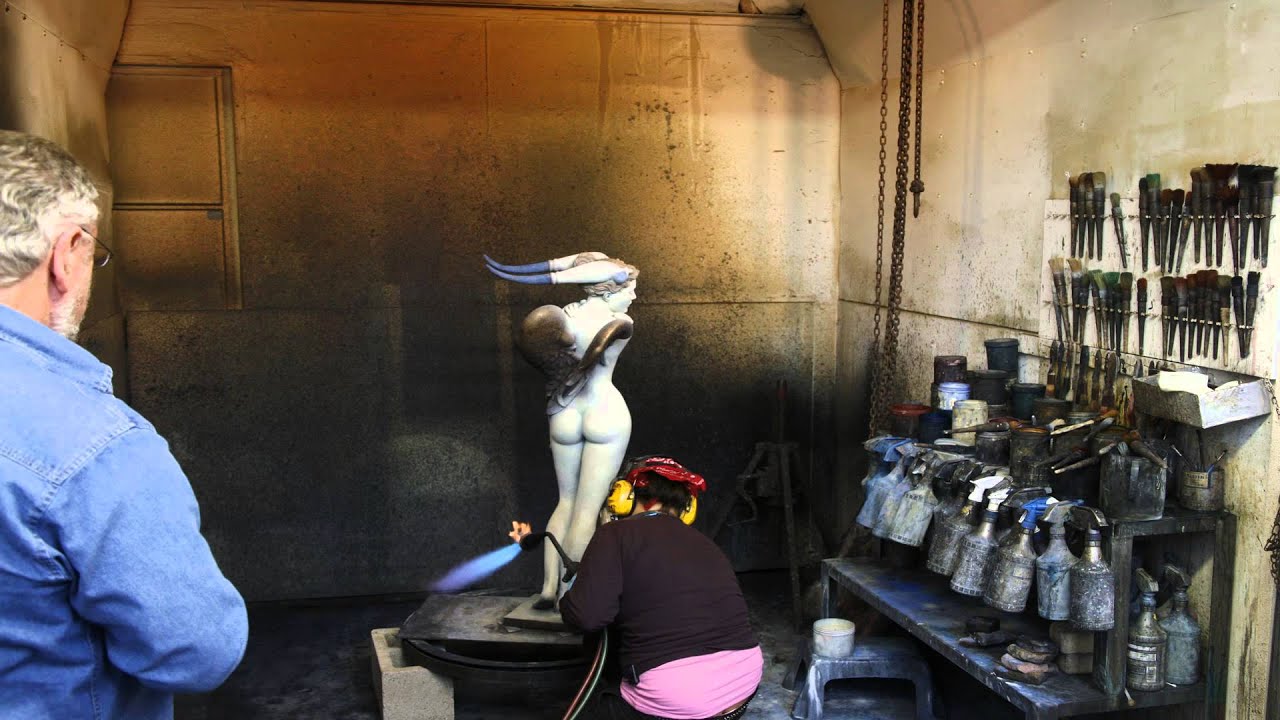 Michael Parkes Time Lapse Patina on 