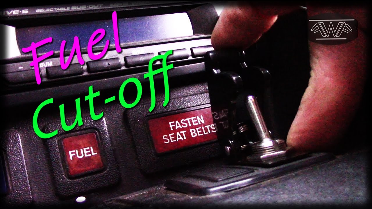 Installing A Fuel Shut-Off Switch To Stop Fuel Pump Running | 1975 Fairlady Z