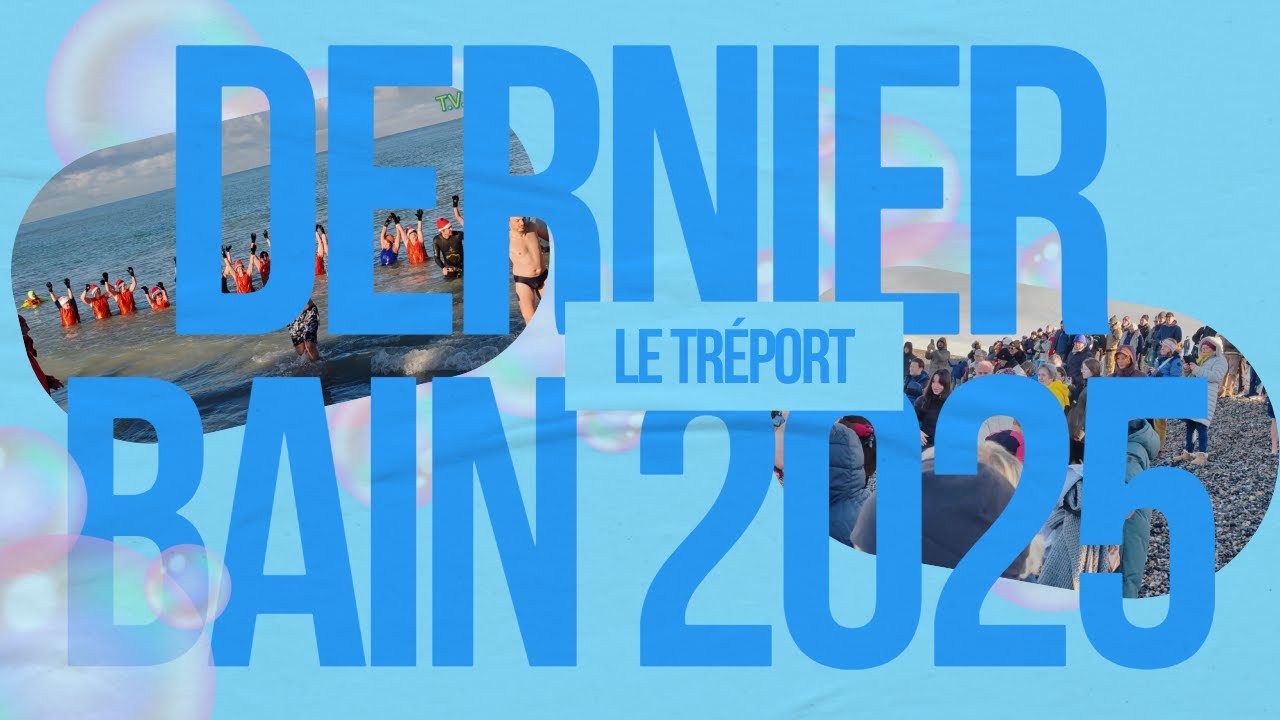 Dernier bain 2025 au Tréport