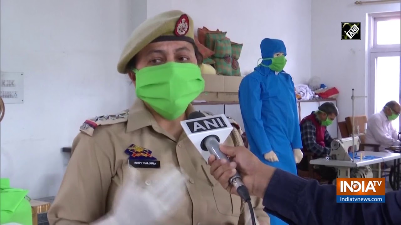 J-K Police Welfare Centre prepares masks, protective gears for cops amid coronavirus outbreak