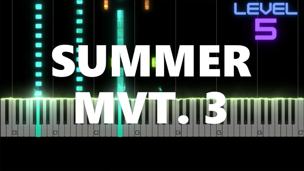 Summer Mvt. 3 - Vivaldi - EPIC Piano Solo