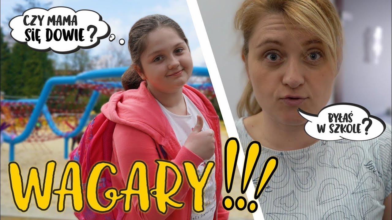 WAGARY❗ UCIEKŁAM Z LEKCJI 😃 CZY MAMA SIĘ DOWIE? 😱