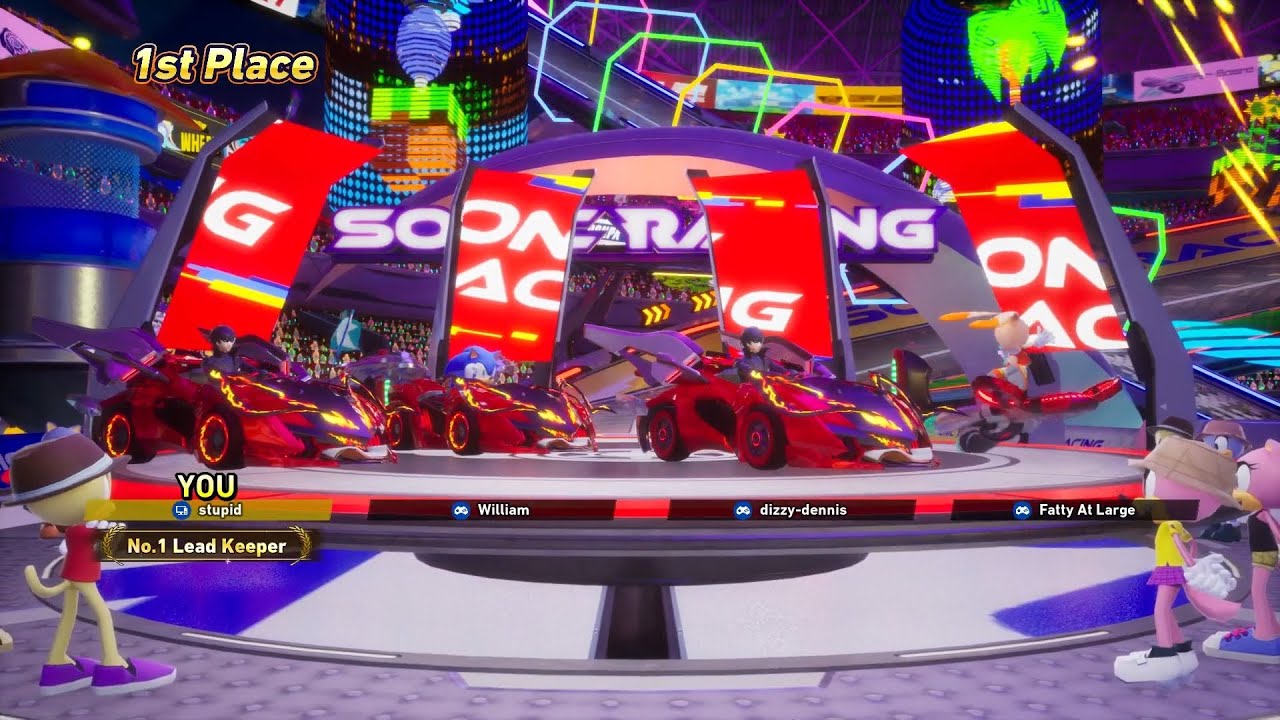 Sonic Racing: CrossWorlds Online Race - Joker Festival Gameplay