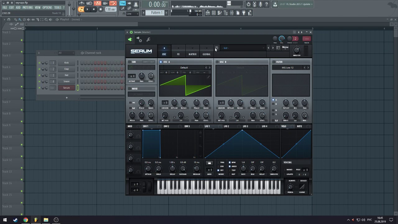 как добавить пресеты в серум
